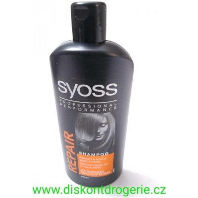 Syoss Repair šampon pro suché a poškozené vlasy 440 ml – Hledejceny.cz