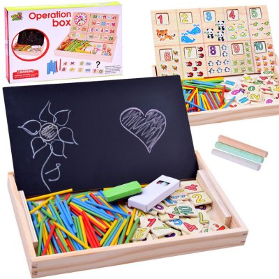 Joko Dřevěná tabule pro učení matematiky a kreslení – Zboží Mobilmania