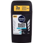 Nivea Men Black & White Invisible Fresh deostick 50 ml – Zboží Mobilmania