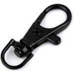 Kovová karabina průvlek 10mm - 1ks Barva: černá – Hledejceny.cz