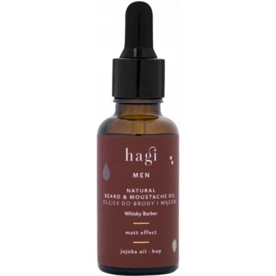 Hagi Whisky Barber Matující olej na vousy a knír 30 ml – Zboží Dáma