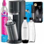 SodaStream DUO Titanium 2 lahve skleněná + PET + CO2 60L – Zbozi.Blesk.cz