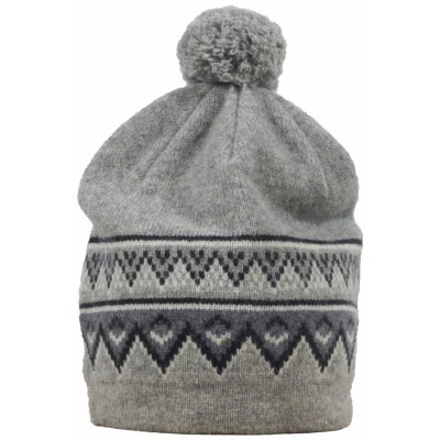 Scandianvian beanie SKHOOP pletená vlněná čepice grey – Hledejceny.cz
