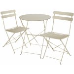 tectake 405161 bistro set frieda, skládací pro 2 osoby cappuccino – Sleviste.cz