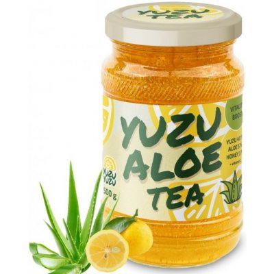 YUZU ALOE TEA nápojový koncentrát s aloe 500 g – Zboží Mobilmania