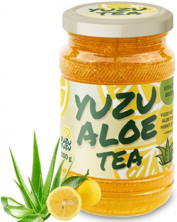 YUZU ALOE TEA nápojový koncentrát s aloe 500 g