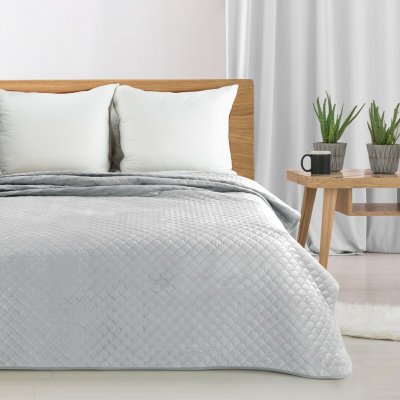 EUROFIRANY PŘEHOZ NA KŘESLO ARIEL 70X160 CM STŘÍBRNÝ – Zboží Mobilmania