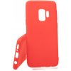 Pouzdro a kryt na mobilní telefon Samsung Pouzdro Forcell Soft Case Samsung Galaxy S9 G960 Červené