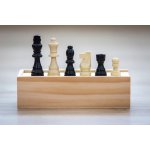 Dřevěné šachové figurky klasik střední v krabičce