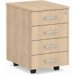 Lenza Impress 40,6 x 50,1 cm 4 zásuvky akát světlý – Hledejceny.cz