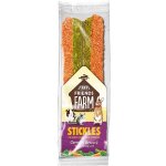 Supreme Petfoods Ltd Supreme Tiny FARM Stick.CarrotBroccoli Tyčinka býložr 2 ks 100 g – Zboží Mobilmania