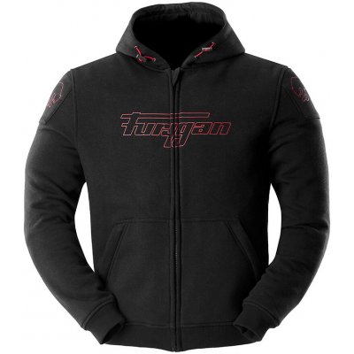 FURYGAN mikina LIVIO black/red – Sleviste.cz