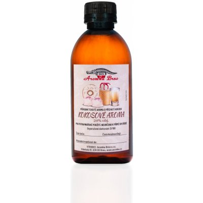 Aromka Brno kokos aroma 20% 260 ml – Hledejceny.cz