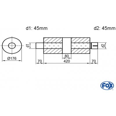 FOX UNI-K55642045s – Hledejceny.cz