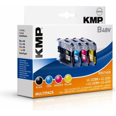 KMP Brother LC-223 multipack - kompatibilní