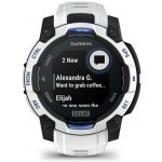Garmin Instinct 3 45mm Solar Whitestone Bolt Blue 010-02934-03 – Zboží Živě