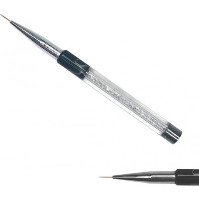 EXPA nails Štětec zdobící Extra Line 9 mm s kamínky – Sleviste.cz