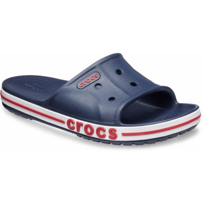 Crocs Pantofle BAYABAND SLIDE 2053924CC Tmavě modrá – Zbozi.Blesk.cz