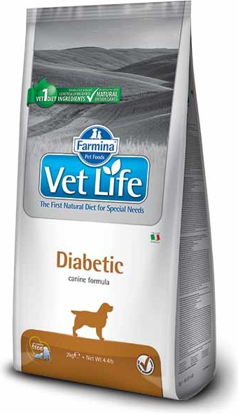 Vet Life Natural Dog Diabetic 4 kg