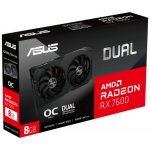 Asus DUAL-RX7600-O8G-V2 90YV0IH2-M0NA00 – Sleviste.cz