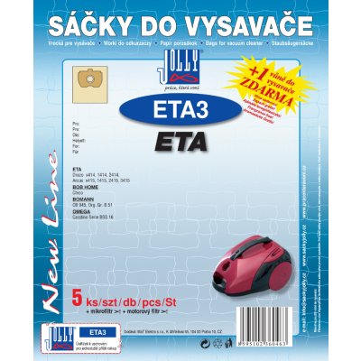 Sáčky JOLLY ETA3 papírové 5 ks – Hledejceny.cz