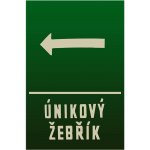 Ceduľa Únikový Žebřík - Retro plechové cedule – Sleviste.cz