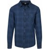 Pánská Košile Urban Classics Urban Classics pánská riflová košile Flanger TB2198 tmavě modrá
