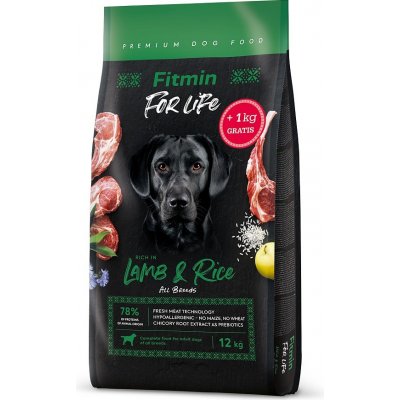 Fitmin For Life Adult Lamb & Rice 12 kg