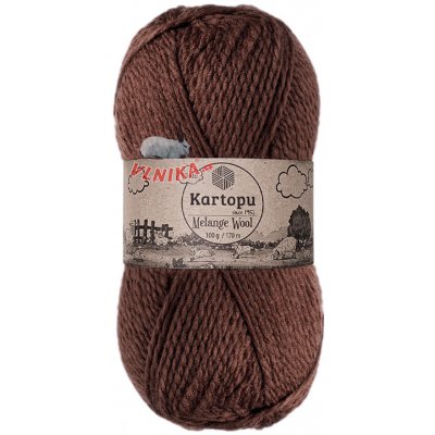 Příze Vlnika-Kartopu Melange Wool K1892 – Zboží Mobilmania