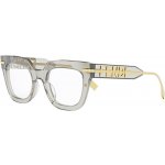 Fendi Fendigraphy Grey Rectangular Eyeglasses – Hledejceny.cz