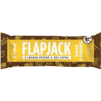 Cerea Flapjack Banán a karamel bezlepkový 60 g