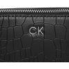 Kosmetický kufřík Calvin Klein Kosmetický kufřík Modern Bar Washbag Mono K50K511265 Černá