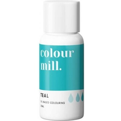 COLOUR MILL BARVA TEKUTÁ tyrkysová teal 20 ml – Sleviste.cz