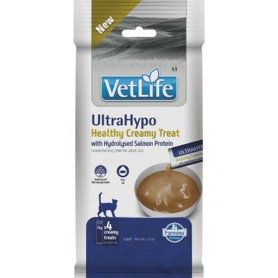 Vet Life Feline Creamy Treat pamlsek Ultrahypo Hydrolysed Salmon Protein 60 g – Zboží Mobilmania