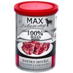 Max Deluxe Adult Kostky Hovězí svaloviny s chrupavkou 800 g – Zboží Mobilmania
