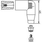BREMI Zástrčka, zapalovací cívka 13552A1 – Zboží Mobilmania