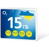 Sim karty a kupony O2 O2 Předplacená karta GO UKRAJINA 15 GB SMALLPGO.50V15G54