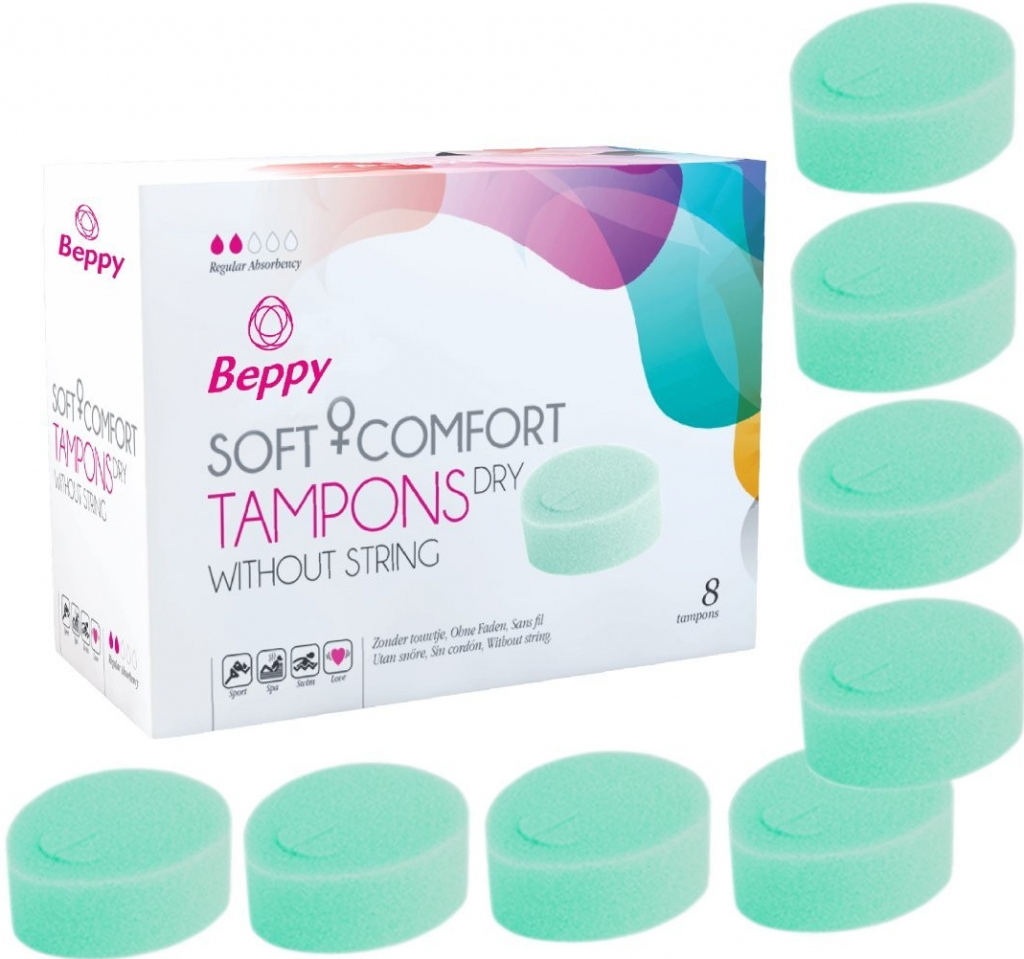 Beppy tampony Soft Comfort Dry 8 ks od 194 Kč - Heureka.cz