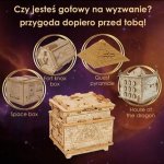 EscapeWelt Dřevěný hlavolam Fort Knox Pro – Zboží Mobilmania