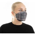 Balerina Czech Zdravotnický nanorespirátor FFP2 PFHM931 FISH TYPE Karo green – Zboží Dáma
