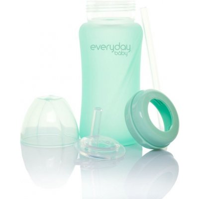 Everyday Baby Láhev sklo odolná mint green 240ml – Zbozi.Blesk.cz