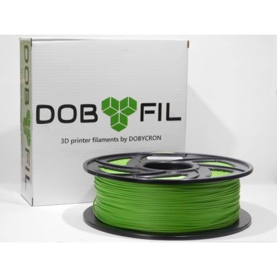 Dobycron DOBYFIL filament, PLA+, 1,75mm, 1kg, zelená (A12019)