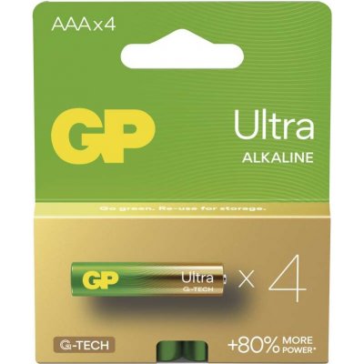 Alkalická baterie GP Ultra AAA (LR03) – Hledejceny.cz