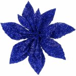 SPRINGOS Vánoční hvězda s trnem 8x3cm modrá vánoční dekorace CA1239-XG – Hledejceny.cz