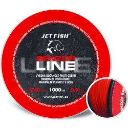 Jet Fish Senzor line Red 1000 m 0,28 mm 6,6 kg
