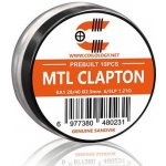 Coilology Předmotané spirálky Sandvik MTL Clapton Kanthal A1 10ks 1,21ohm – Zboží Dáma