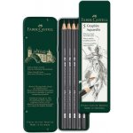 Faber-Castell Akvarelová grafitová tužka Graphite Aquarelle 5 ks plechová krabička 117805 – Zboží Živě