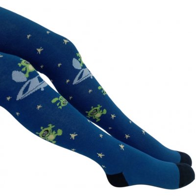 dětské punčocháče UFÍK modrá – Zboží Mobilmania