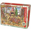 Puzzle Cobble Hill Doodle Town: Pracující skřítkové 1000 dílků