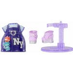 MGA Na! Na! Na! Surprise fialový batoh City Bear + Mini Fashion – Zboží Mobilmania